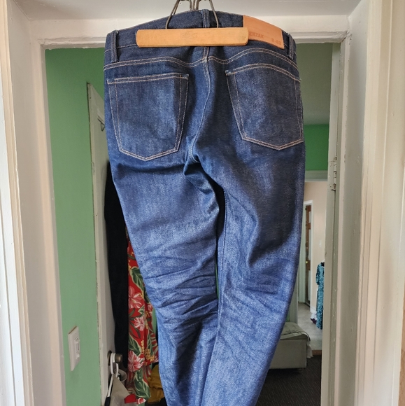 Canadiani denim straight blue men's jeans. - Picture 8 of 8